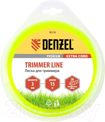 Леска для триммера Denzel 96126 - фото