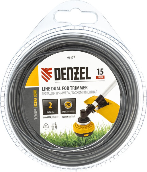 Леска для триммера Denzel 96127