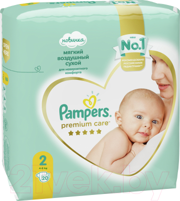 Подгузники детские Pampers Premium Care 2 Mini