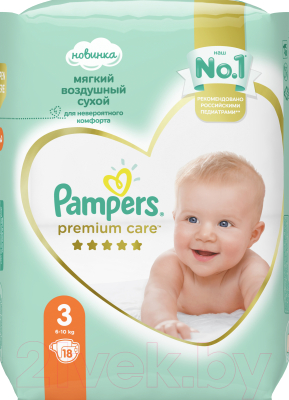 Подгузники детские Pampers Premium Care 3 Midi