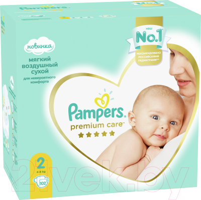 Подгузники детские Pampers Premium Care 2 Mini