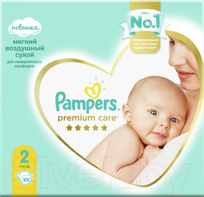 Подгузники детские Pampers Premium Care 2 Mini