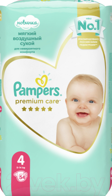 Подгузники детские Pampers Premium Care 4 Maxi