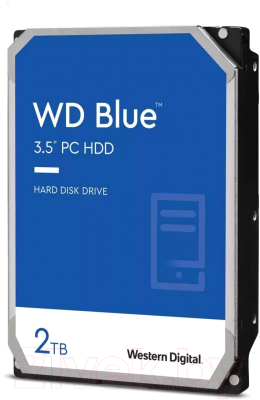 Жесткий диск Western Digital Blue 2TB (WD20EZBX) - фото