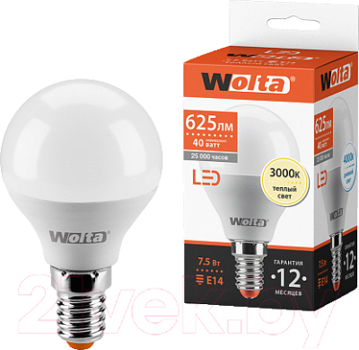 Лампа Wolta 25Y45GL7.5E14