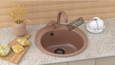 Мойка кухонная Ulgran U-101 (308 черный)