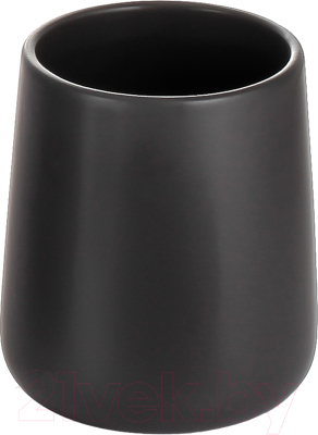 Стакан для зубной щетки и пасты Bisk Nero 08137 - фото