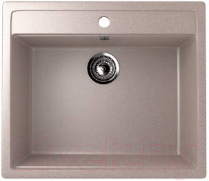 Мойка кухонная Ulgran U-104 (302 песочный) - фото