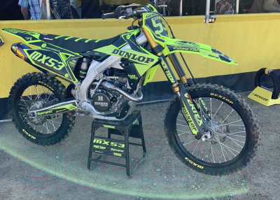 Мотошина задняя Dunlop Geomax MX53 110/100-18 64M TT