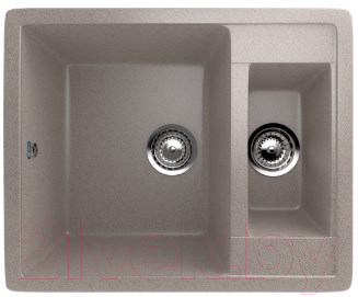 Мойка кухонная Ulgran U-106 (302 песочный) - фото