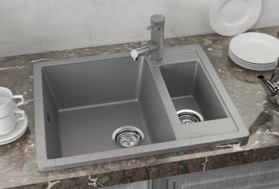 Мойка кухонная Ulgran U-106 (302 песочный)