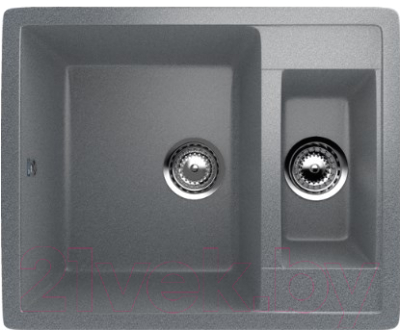 Мойка кухонная Ulgran U-106 (309 темно-серый) - фото