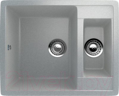 Мойка кухонная Ulgran U-106 (310 серый) - фото