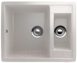 Мойка кухонная Ulgran U-106 (331 белый) - фото