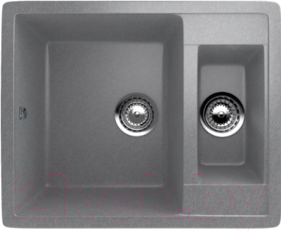Мойка кухонная Ulgran U-106 (342 графитовый) - фото