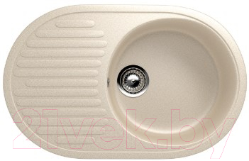 Мойка кухонная Ulgran U-107 (328 бежевый) - фото