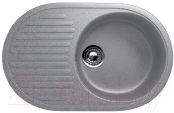 Мойка кухонная Ulgran U-107 (342 графитовый) - фото