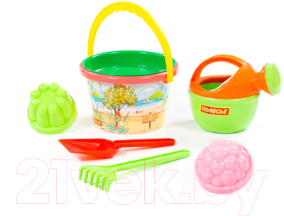 Набор игрушек для песочницы Полесье №224 / 0658