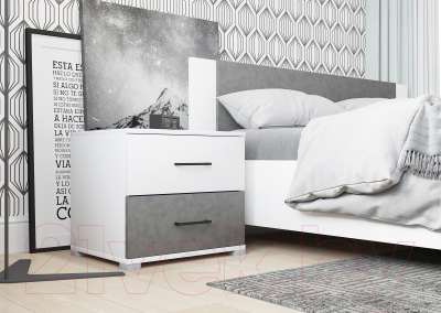 Прикроватная тумба Горизонт Мебель Nova