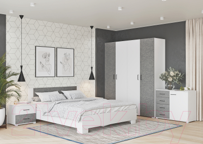 Прикроватная тумба Горизонт Мебель Nova