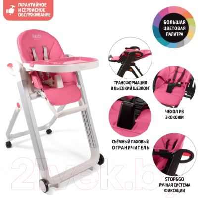 Стульчик для кормления Nuovita Futuro Bianco