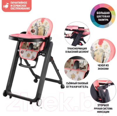 Стульчик для кормления Nuovita Futuro Senso Nero