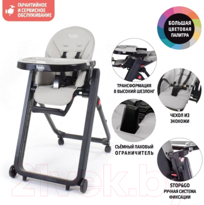 Стульчик для кормления Nuovita Futuro Senso Nero
