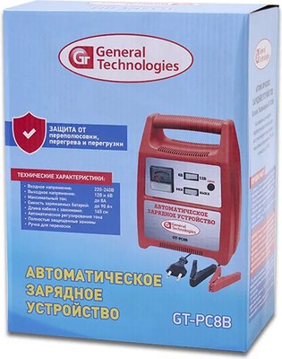 Зарядное устройство для аккумулятора General Technologies GT-PC8B / 043919