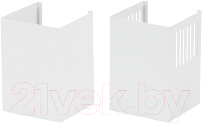 Вытяжка наклонная Krona Gabriele 600 White S / КА-00001897