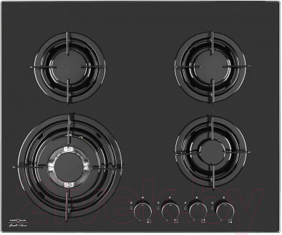 Газовая варочная панель Krona Cortesia 60 BL / КА-00001521 - фото