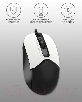 Мышь A4Tech Fstyler FM12 Panda