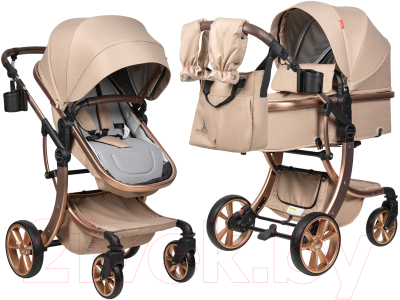 Детская универсальная коляска Aimile Original New / NDG-1 (кремовый)