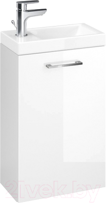 Тумба под умывальник Cersanit Lara 40 / SP-SZ-LARA-CO40/Wh - фото