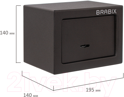 Мебельный сейф Brabix SF-140KL / 291140