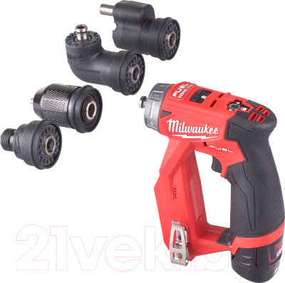Аккумуляторная дрель-шуруповерт Milwaukee M12 FDDXKIT-202X / 4933464979