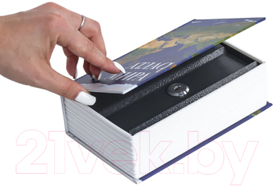 Книга-сейф Brauberg Атлас мира / 291051