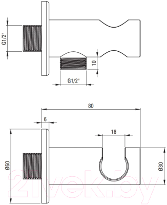 Душевая система со смесителем Deante Box BXYZNEBT