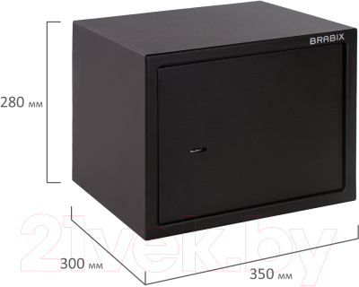 Мебельный сейф Brabix SF-280KL / 291148
