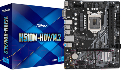 Материнская плата AsRock H510M-HDV/M.2