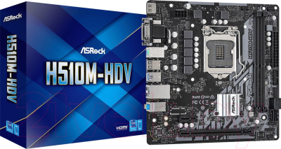 Материнская плата AsRock H510M-HVS