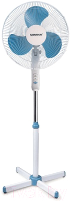 Вентилятор Sonnen FS40-A104 Line / 451034 (белый/синий) - фото