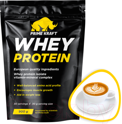 Протеин Prime Kraft Whey Капучино - фото