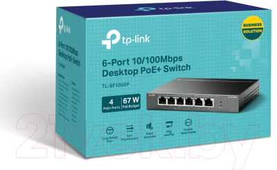 Коммутатор TP-Link TL-SF1006P