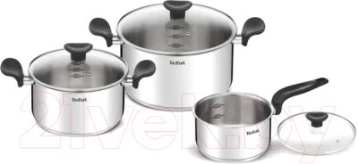 Набор кастрюль Tefal Primary E3086S74 - фото