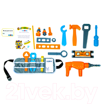 Набор инструментов игрушечный Knopa СуперМастер / 87075
