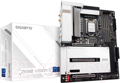 Материнская плата Gigabyte Z590 Vision D