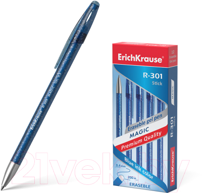 Ручка гелевая Erich Krause R-301 Magic Gel / 45211 - фото