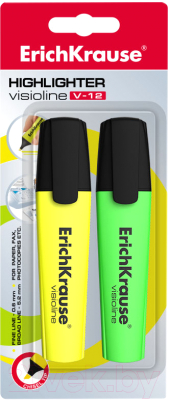 Набор маркеров Erich Krause Visioline V-12 / 32503 - фото