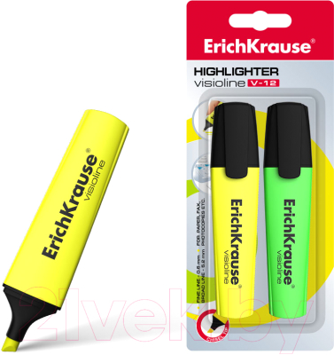 Набор маркеров Erich Krause Visioline V-12 / 32503