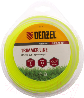 Леска для триммера Denzel 96118 - фото